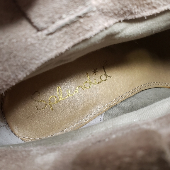 Anthro Splendid Lakota Tan Suede Ankle Booties - Picture 14 of 16